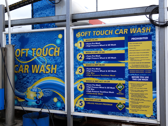 car wash safety rules